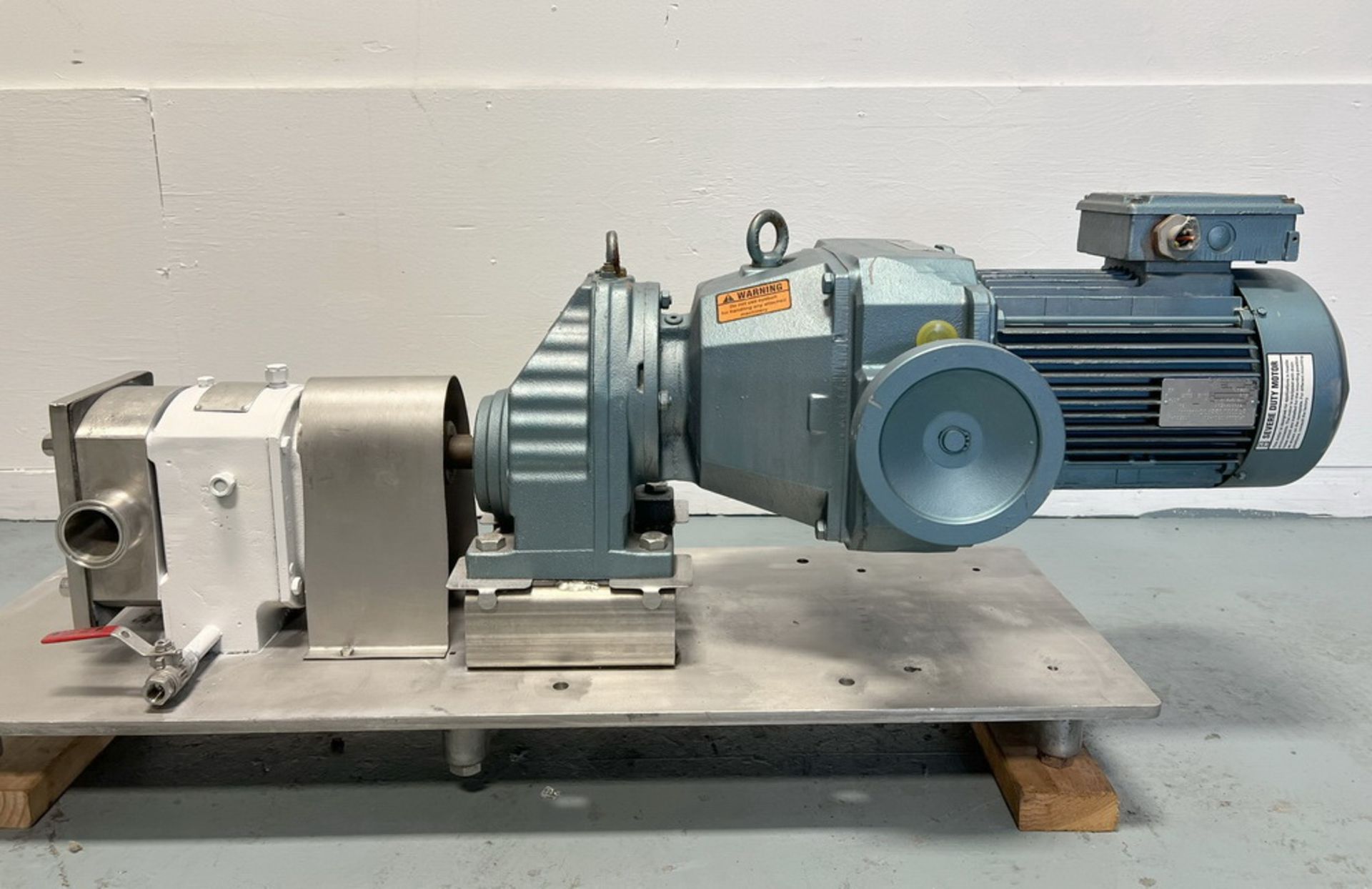 APV Stainless Steel 7.5 HP Positive Displacement Pump