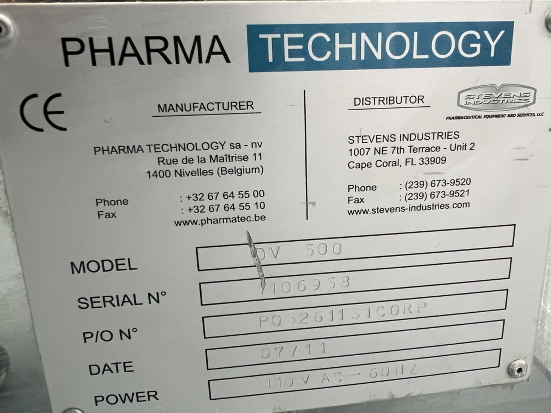 Pharma Technologies OV500 Spiral Tablet Deduster - Bild 4 aus 4
