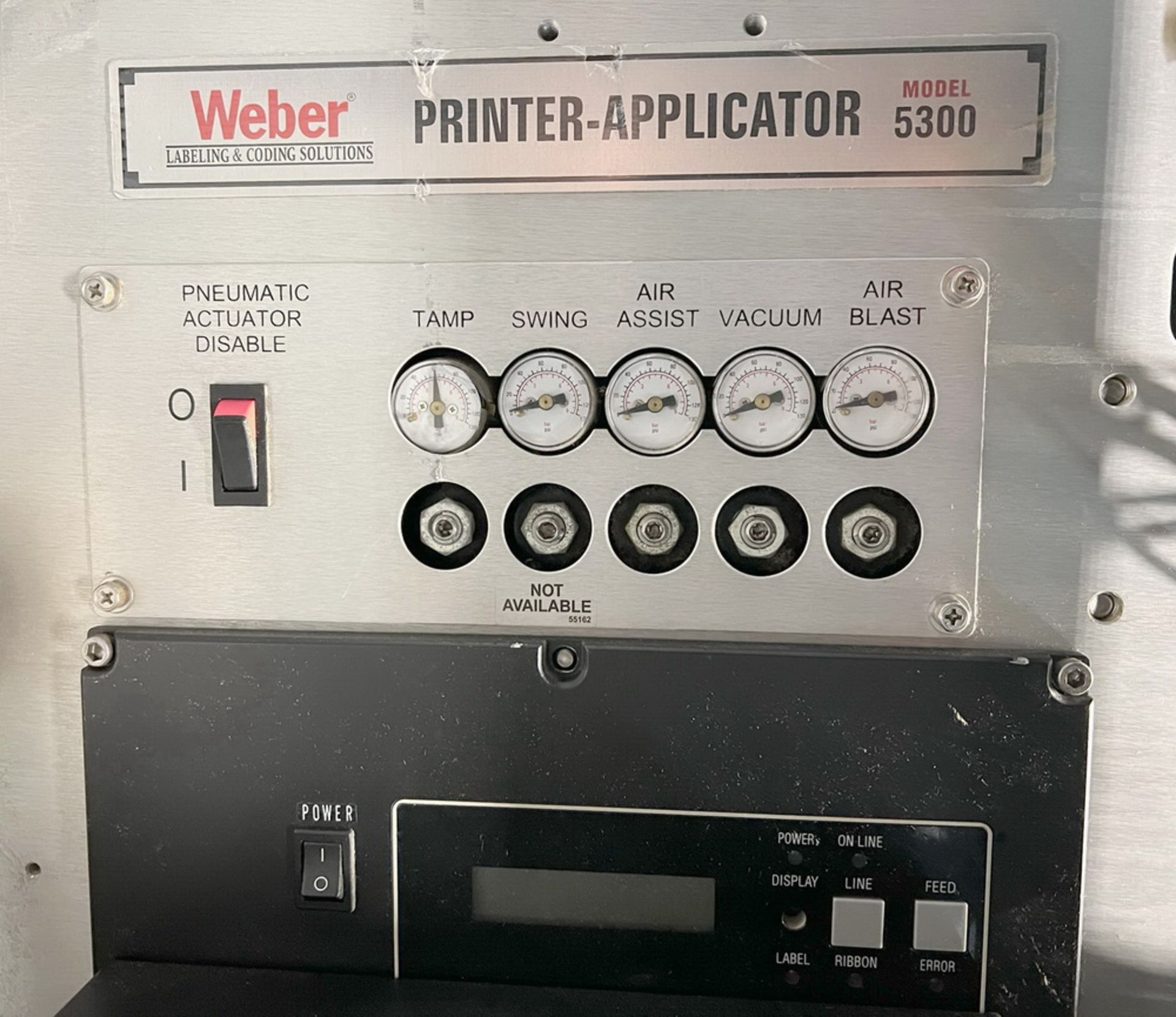Weber 5100 Print & Apply Case Labeler - Image 4 of 6