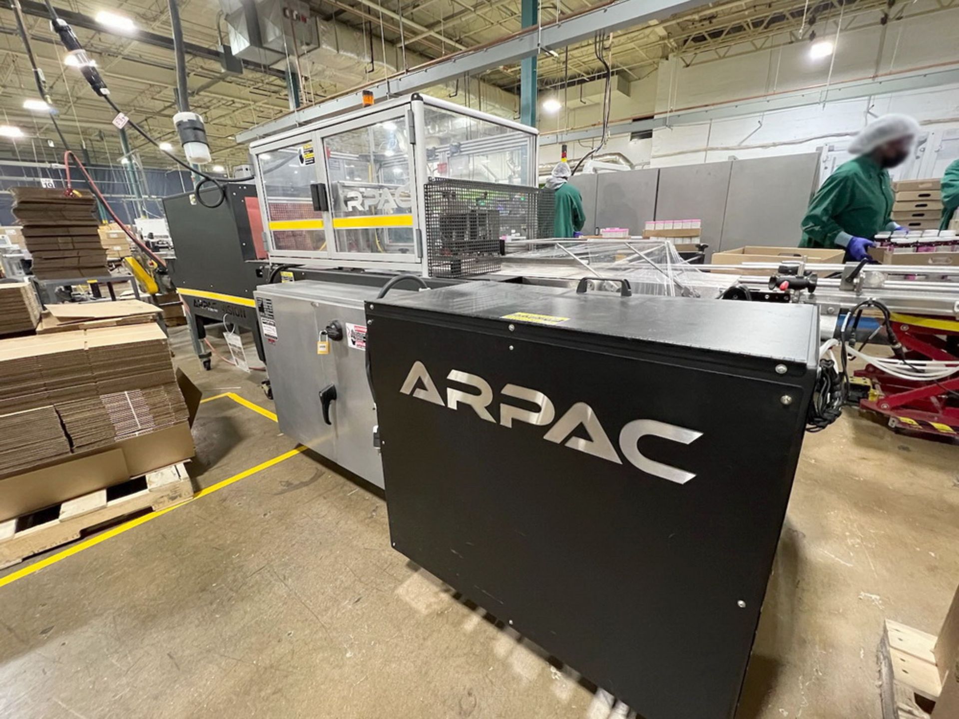 Arpac TS-37 Continuous Motion Side Seal Shrink Wrapper w/Tunnel - Image 6 of 14