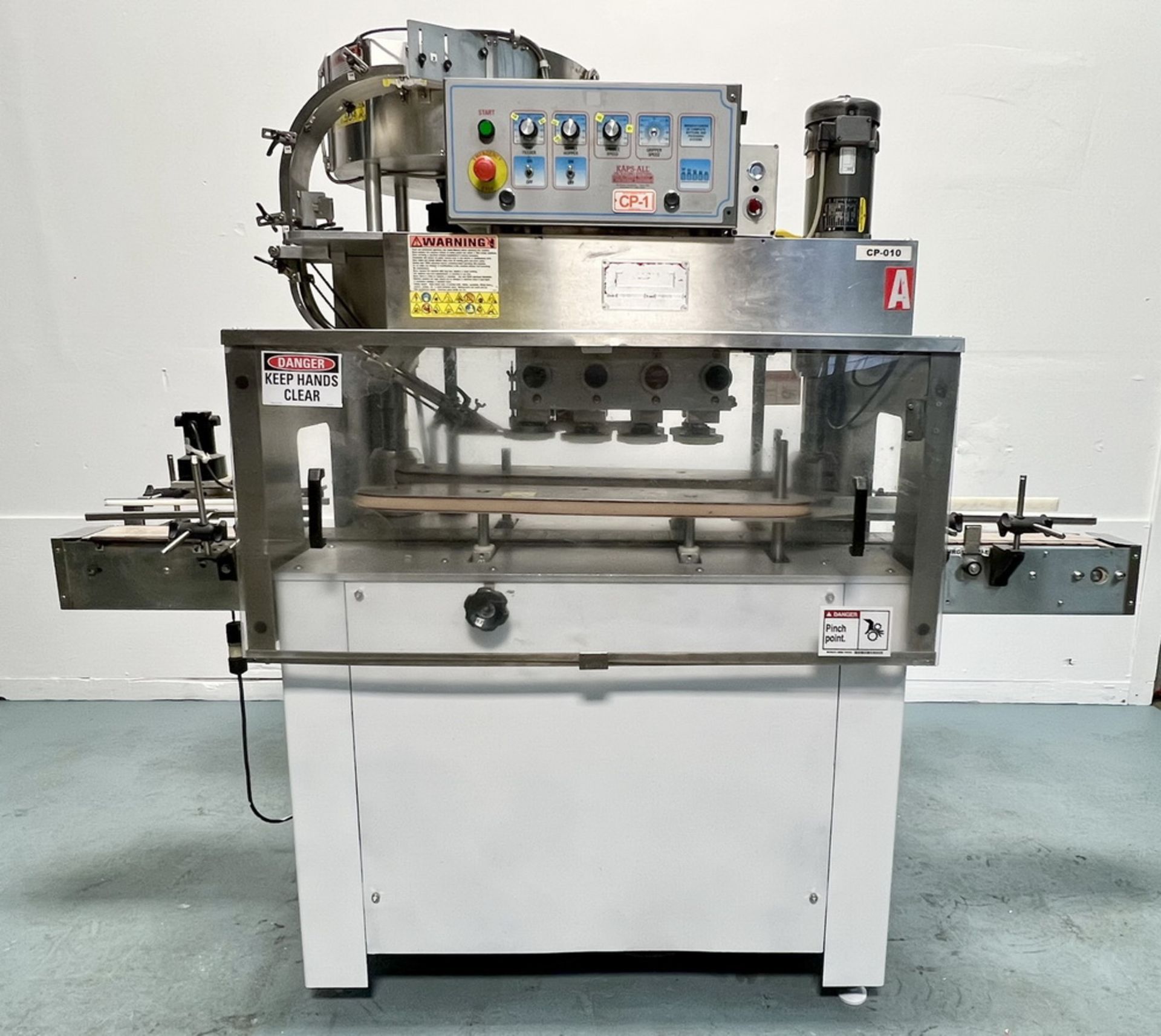 Kaps All "C" 8-Spindle Continuous Motion Capper