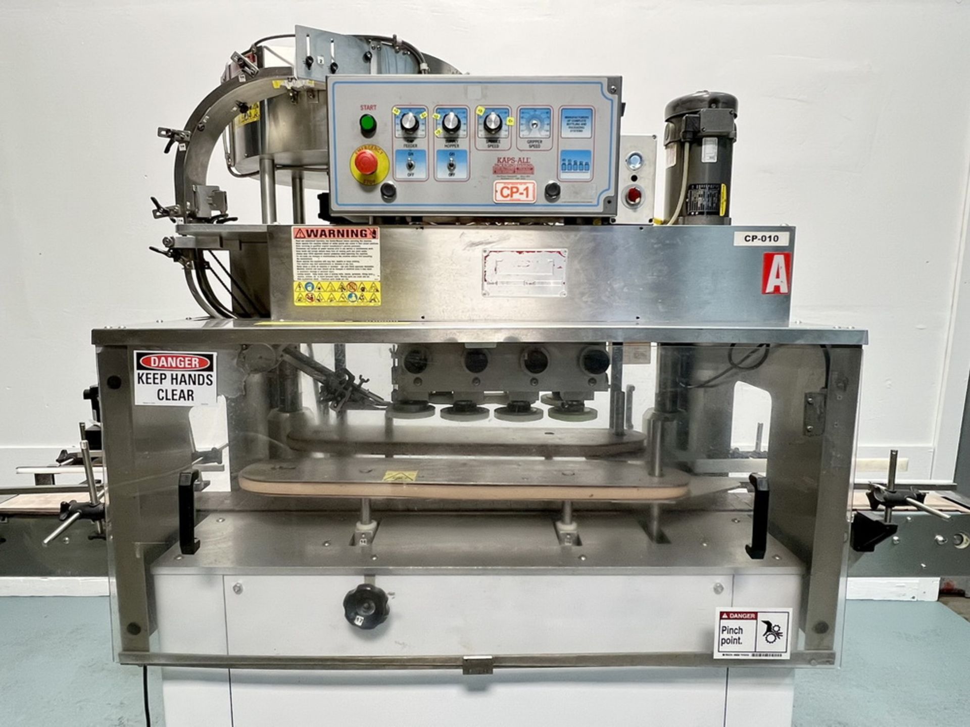 Kaps All "C" 8-Spindle Continuous Motion Capper - Bild 2 aus 10