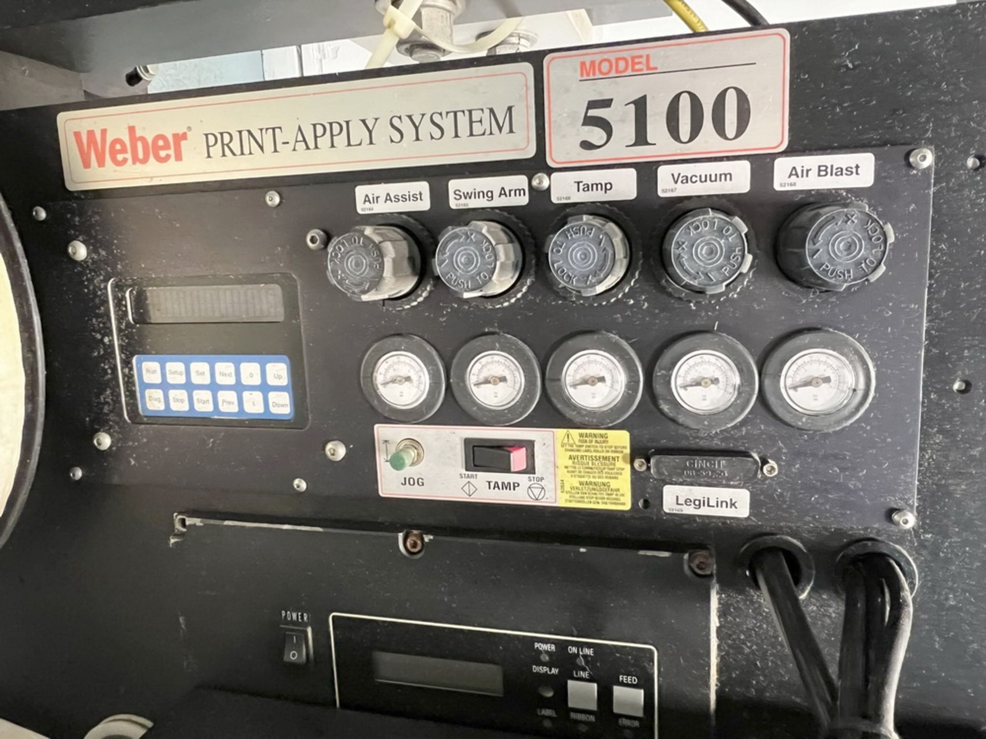 Weber 5100 Print & Apply Case Labeler - Image 3 of 5