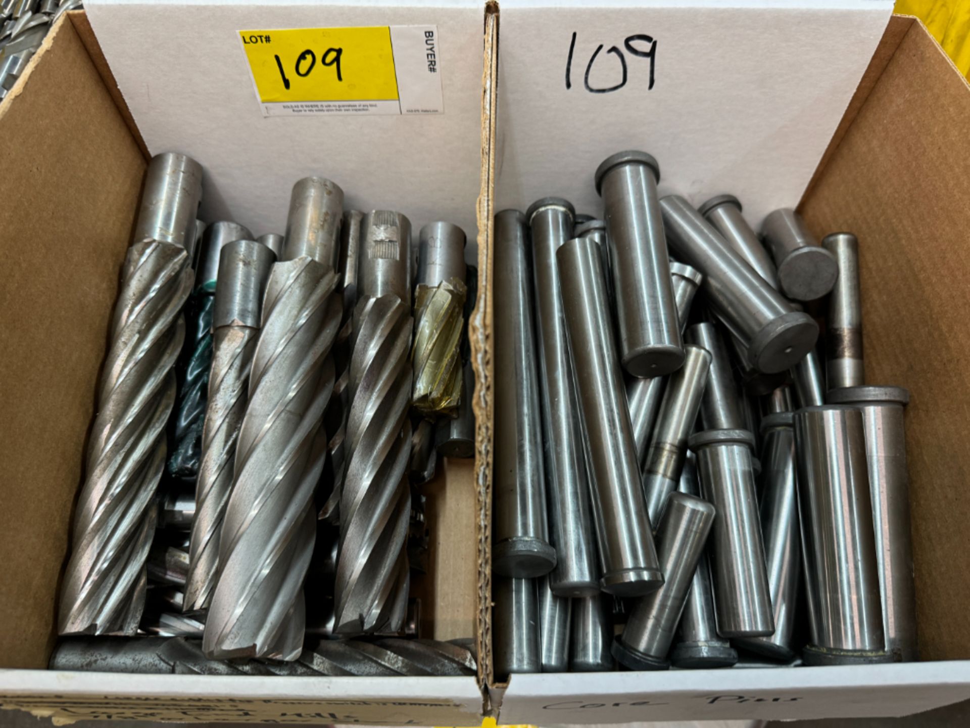 Large End Mill Bits & Core Pins