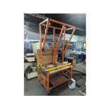 Rolling Wire Stock Cart