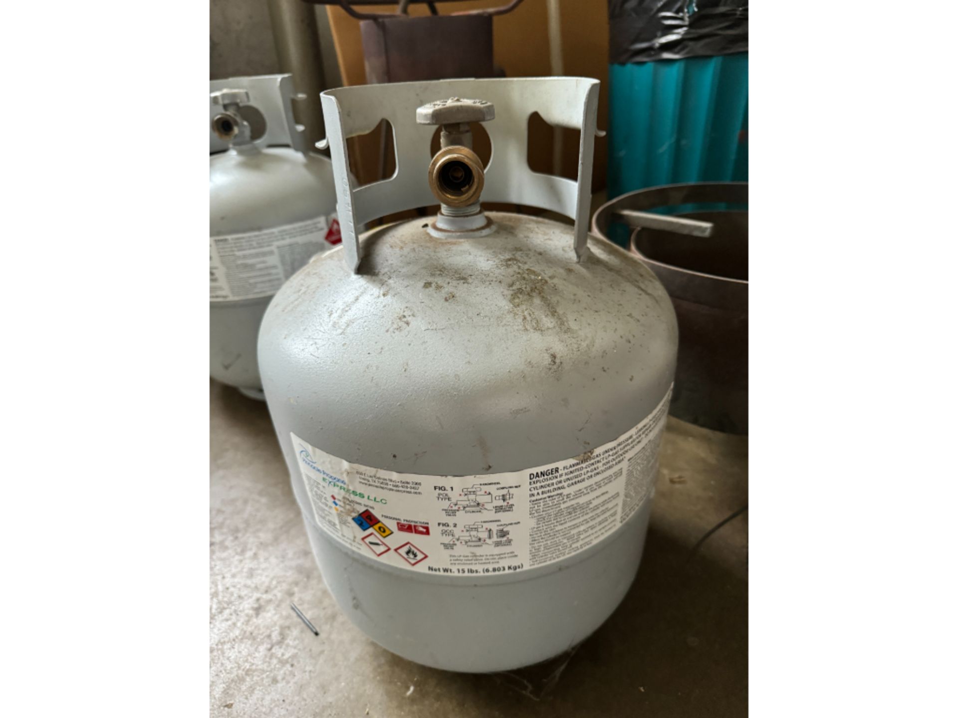 LP Tank Full w/ Turkey Fryer - Bild 2 aus 4