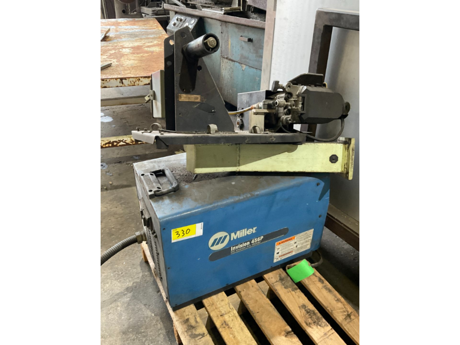 Miller Invision 456P Welder with wire feeder