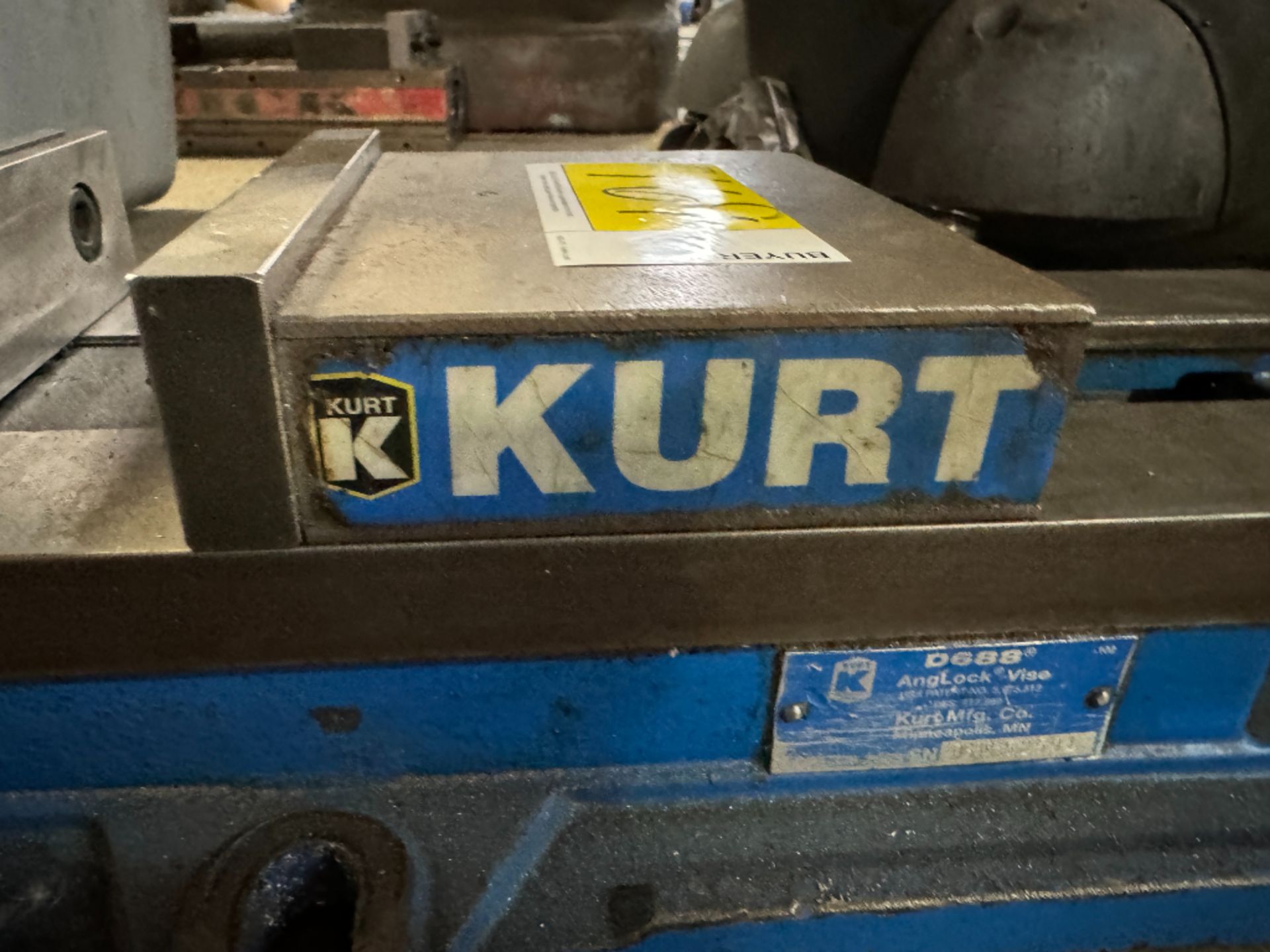 Kurt D688 Machine Vise - Image 3 of 4