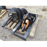 Wolverine Skid Steer Auger W/ 12" 18" Bits