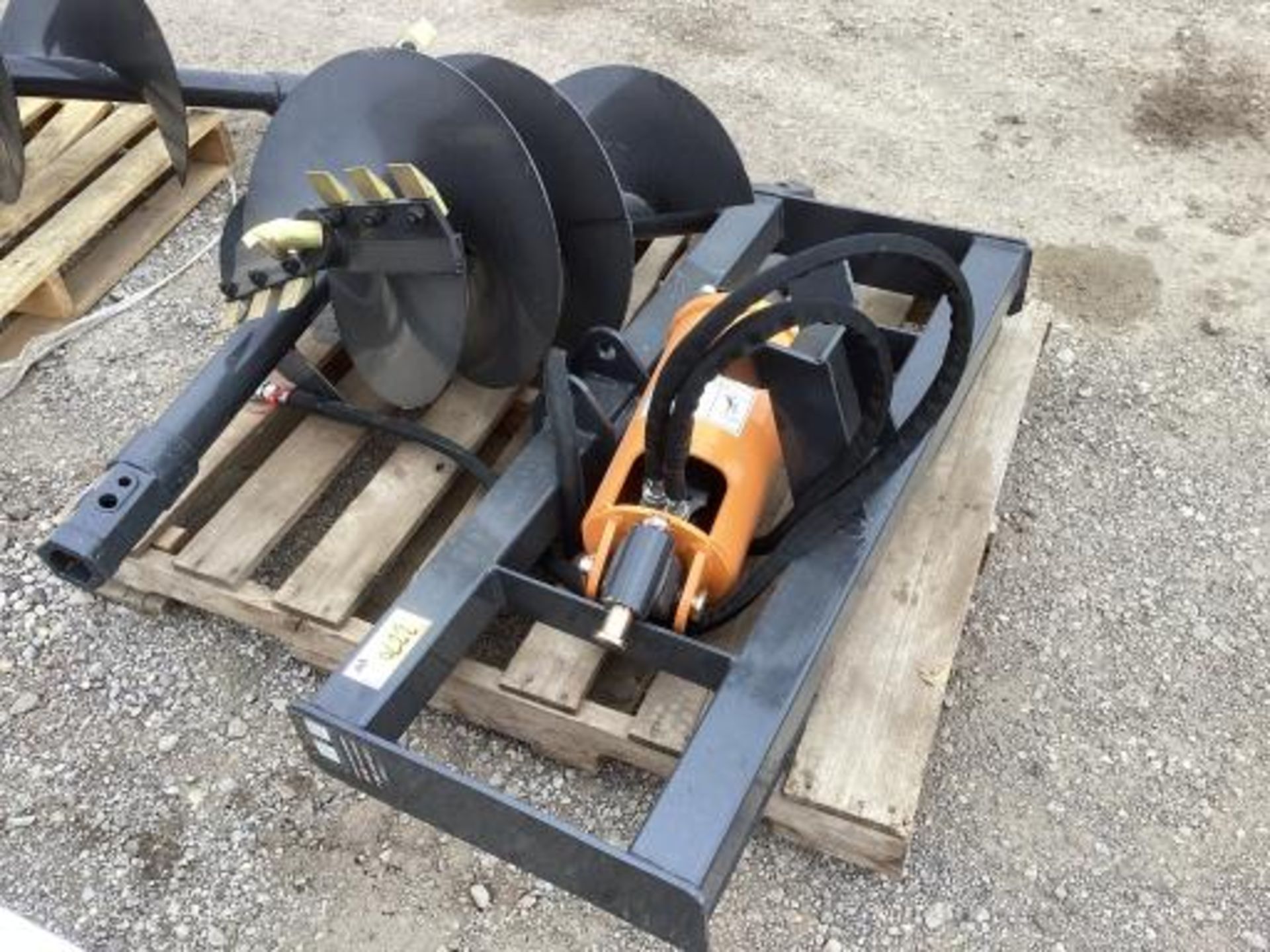 Wolverine Skid Steer Auger W/ 12" 18" Bits