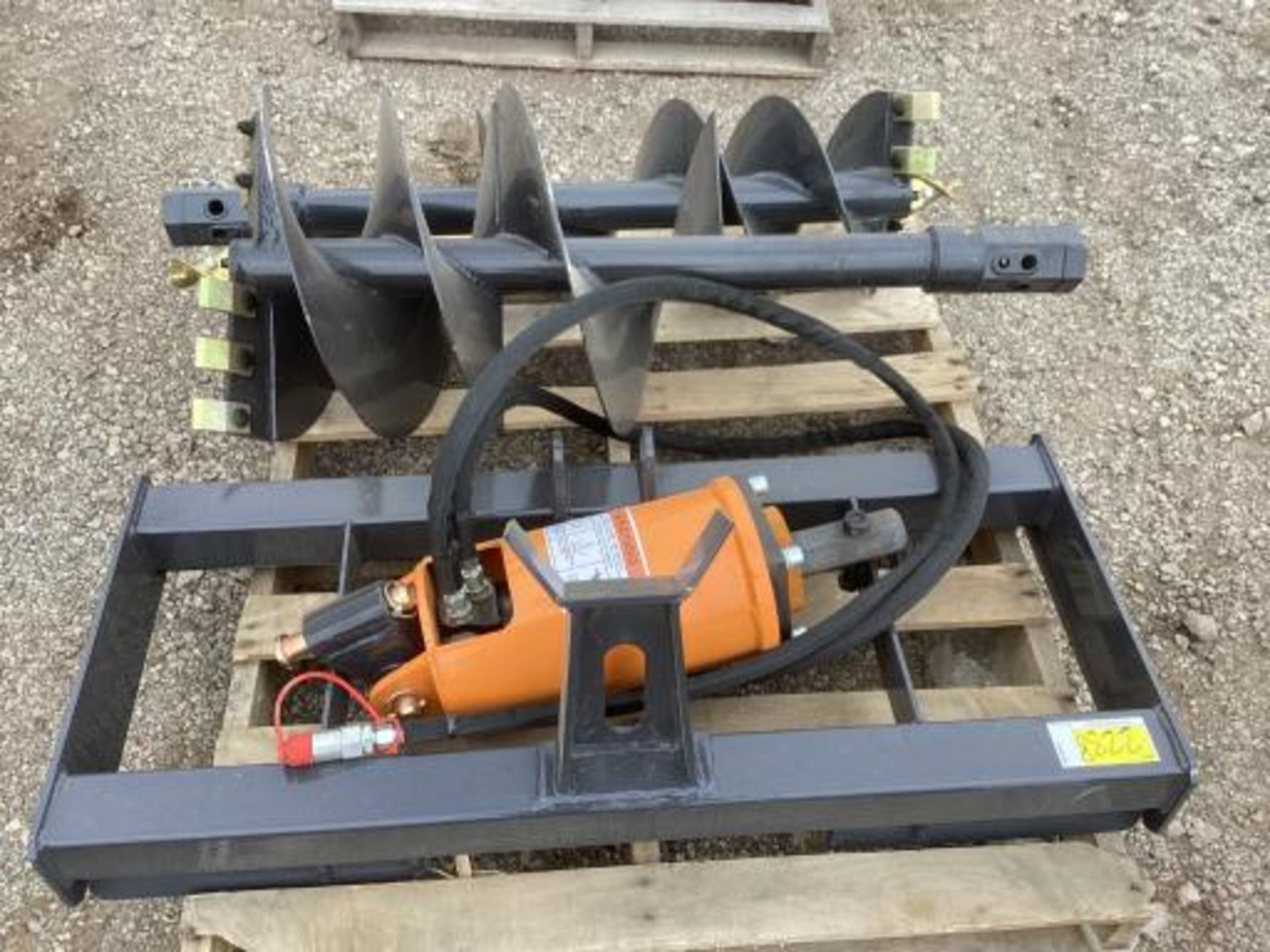 Wolverine Skid Steer Auger W/ 12" 18" Bits - Image 5 of 5