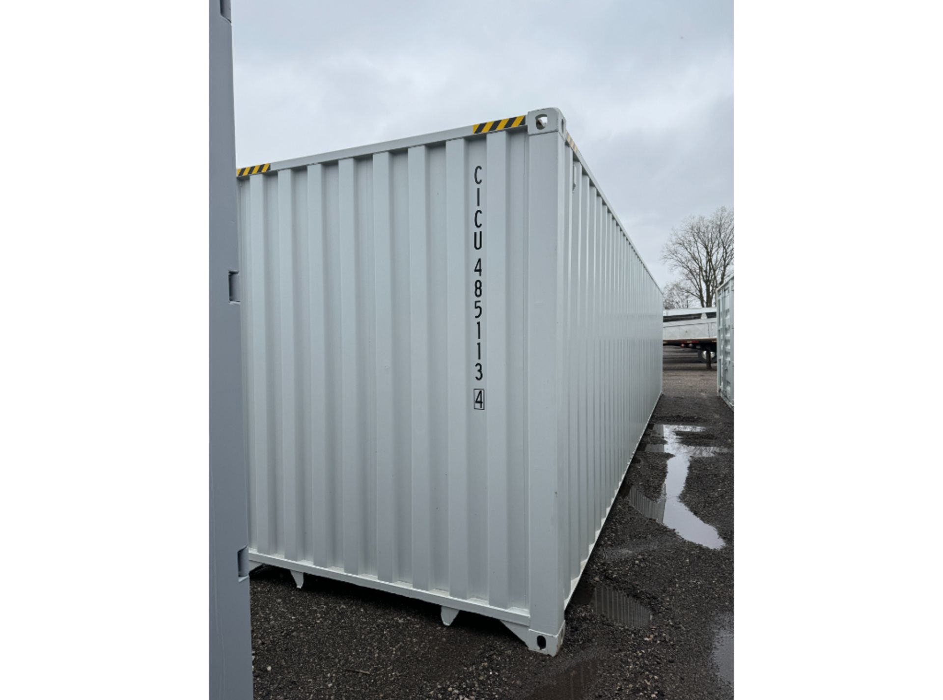 1 Trip 40' High Side Shipping Container w/ Side Doors - Image 4 of 5