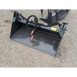 48" Wolverine 4 in 1 Hydraulic Mini Skid Steer Bucket