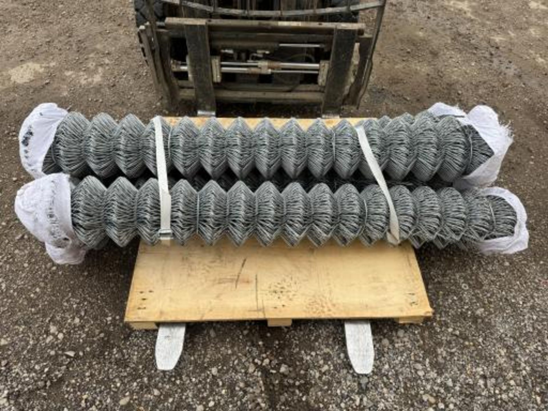 4 Rolls Galvanized Fencing