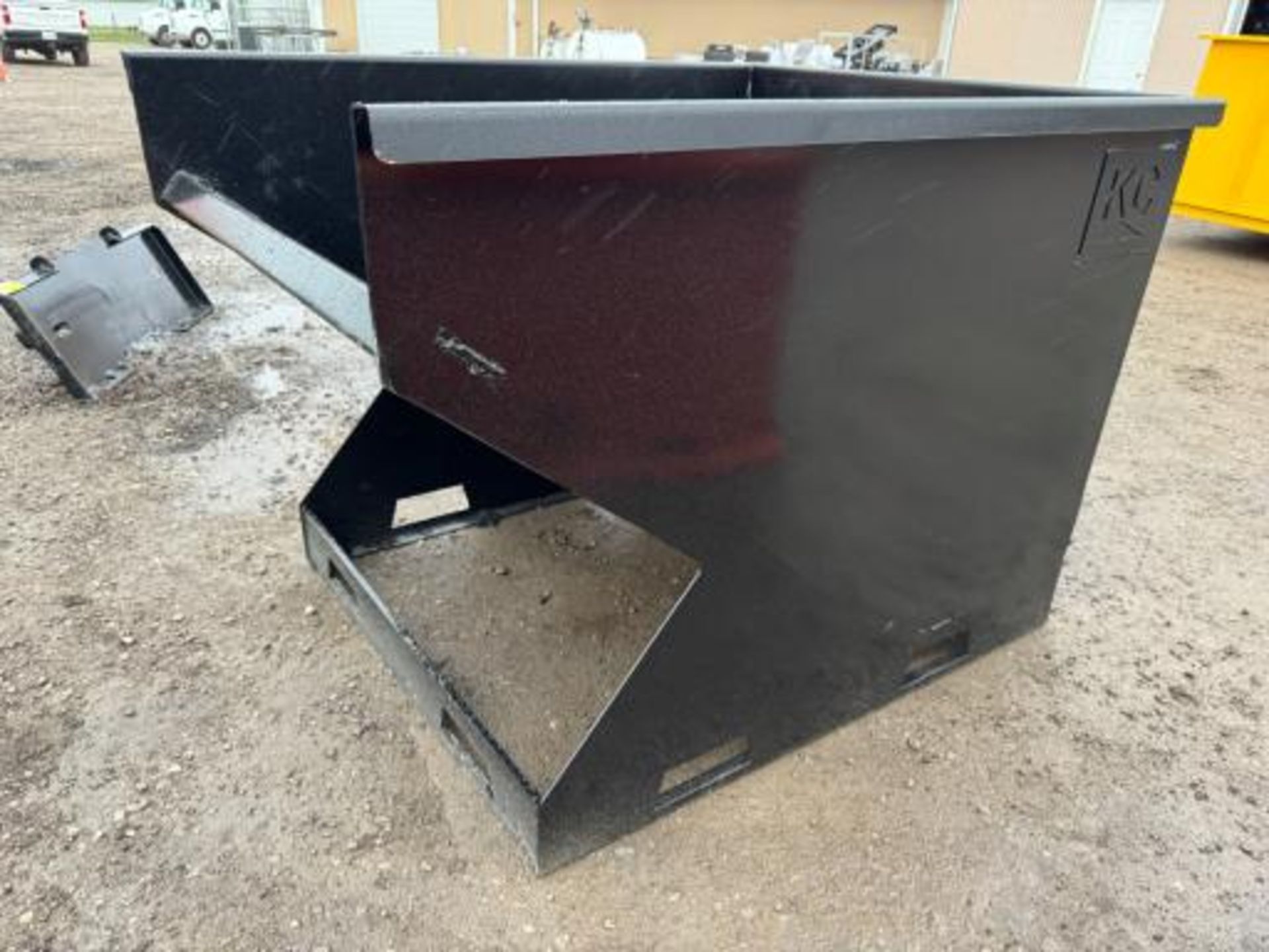 2 Cubic Yard Skid Steer Hopper