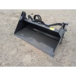 48" Wolverine 4 in 1 Hydraulic Mini Skid Steer Bucket