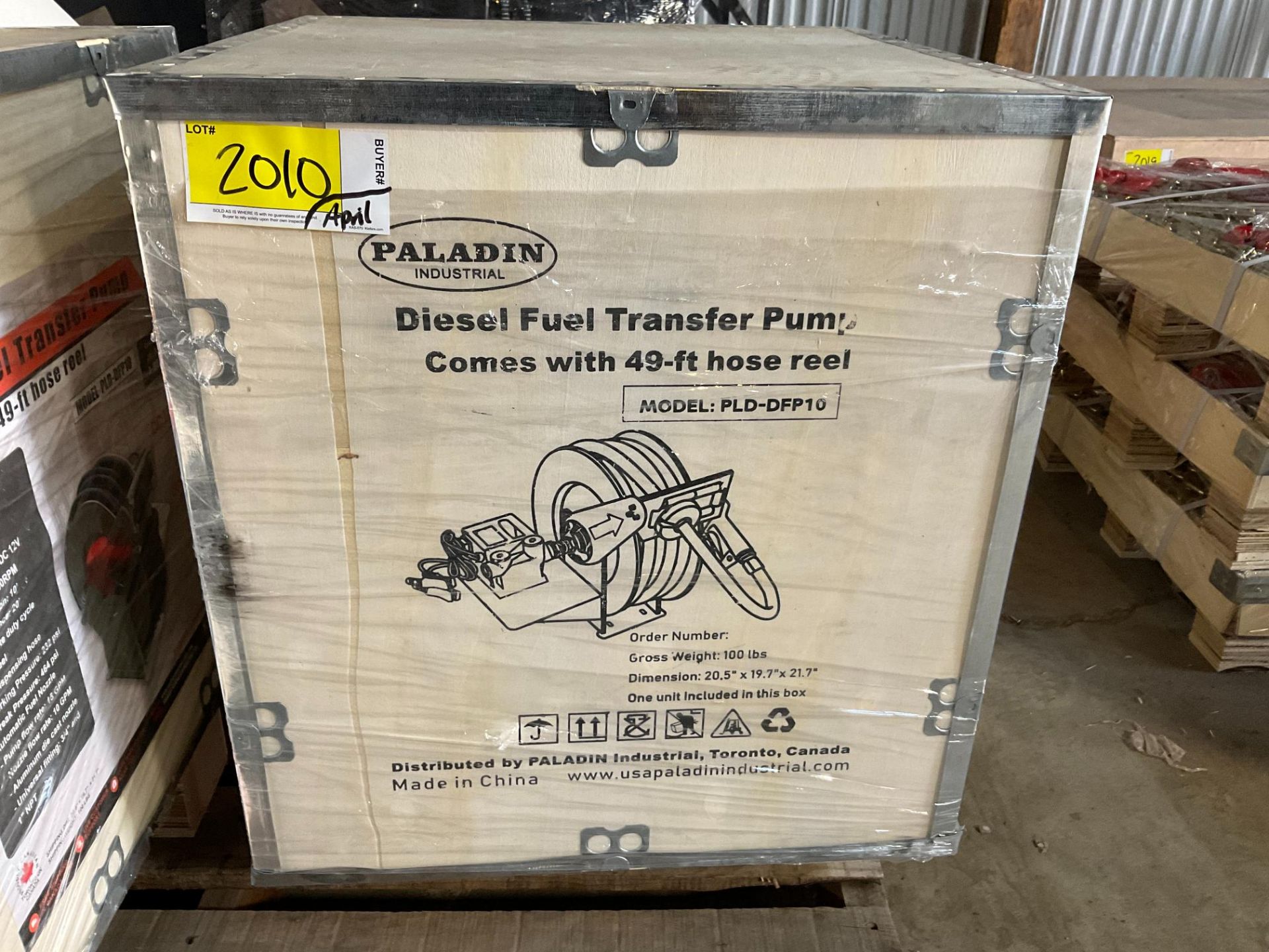 Paladin Diesel Fuel Transfer Pump