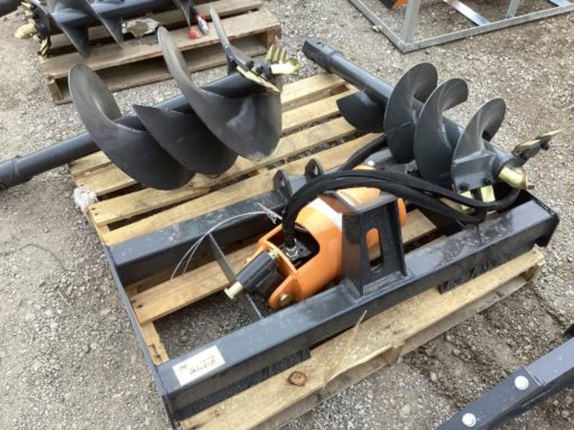 Wolverine Skid Steer Auger W/ 12" 18" Bits - Image 2 of 2