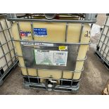 100 Gallon Shut Off Plastic Tote