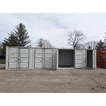 1 Trip 40' High Side Shipping Container w/ Side Doors