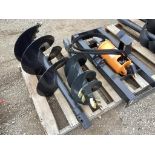 Wolverine Skid Steer Auger W/ 12" 18" Bits