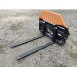 Wolverine 48" Quick Attach Hydraulic Pallet Forks