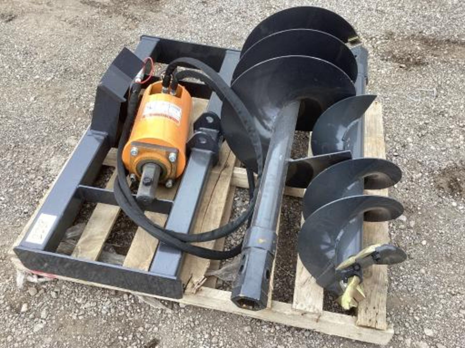 Wolverine Skid Steer Auger W/ 12" 18" Bits