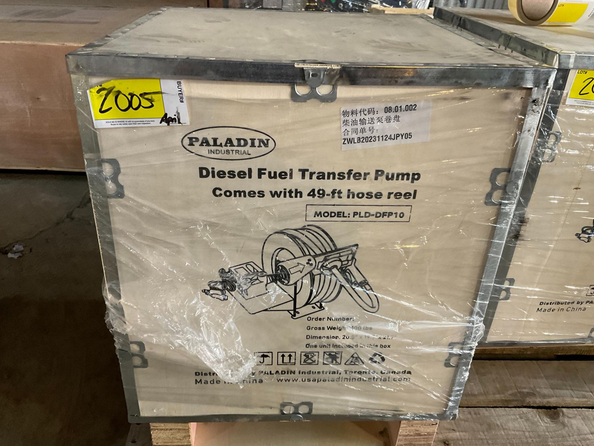 Paladin Diesel Fuel Transfer Pump