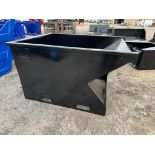 1.5 Cubic Yard Skid Steer Hopper