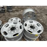 (3) 18.5" Chevy Rims