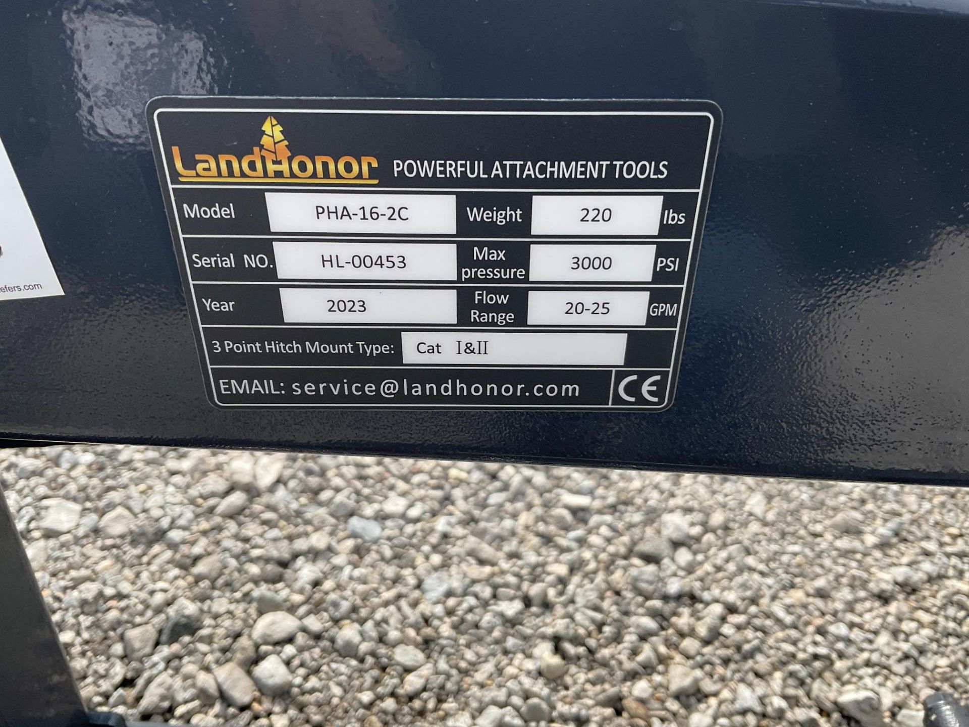 landhonor pha-16-2c 3 Point Adapter w/ PTO - Bild 2 aus 4