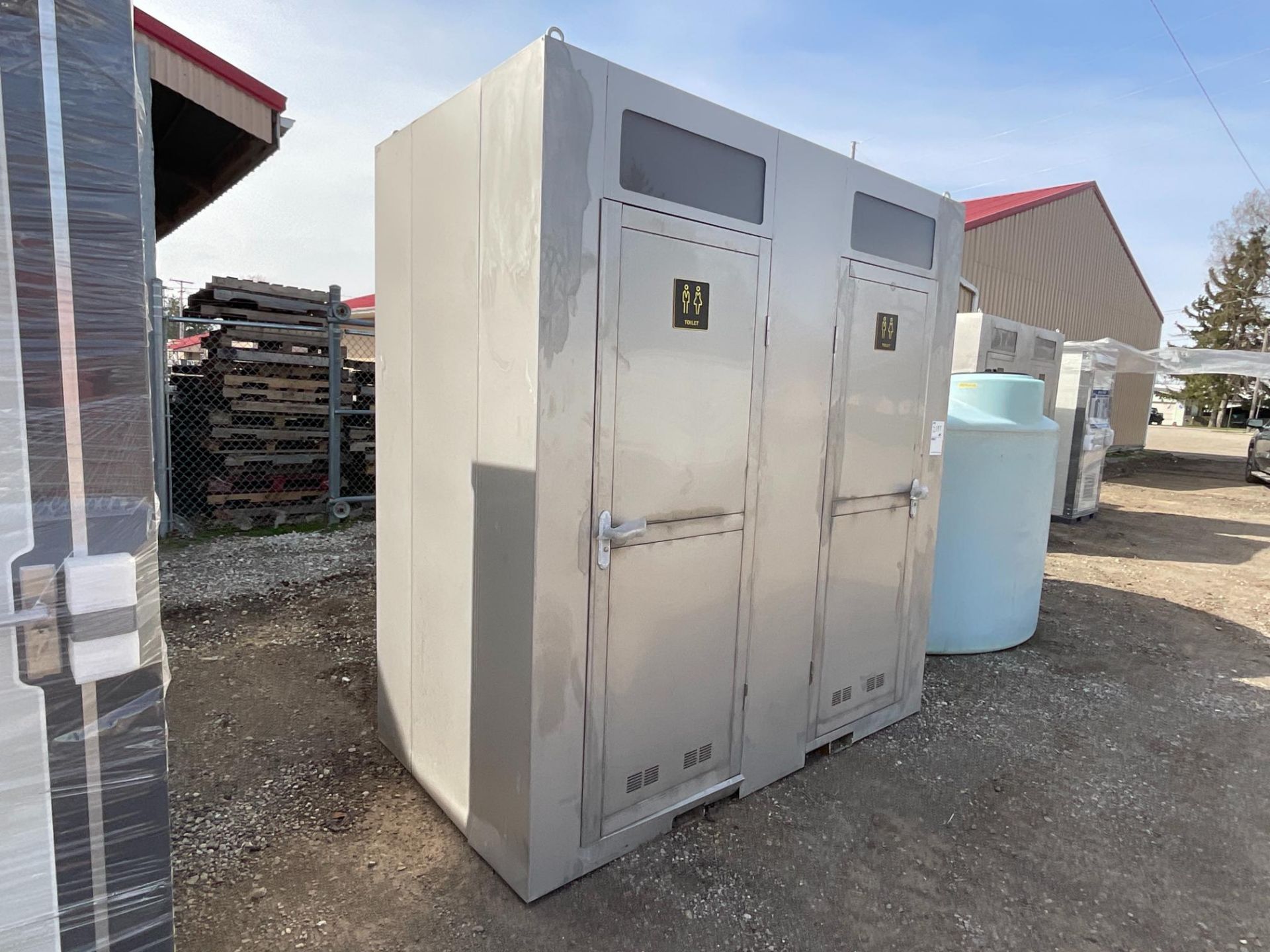 Double Stall Portable Toilet - Image 2 of 5