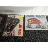 "2 Retro Vintage Signs" Lionel Trains