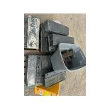 Assorted Parts & Rubber/ Metal box