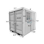 8' Container w/ Side Window