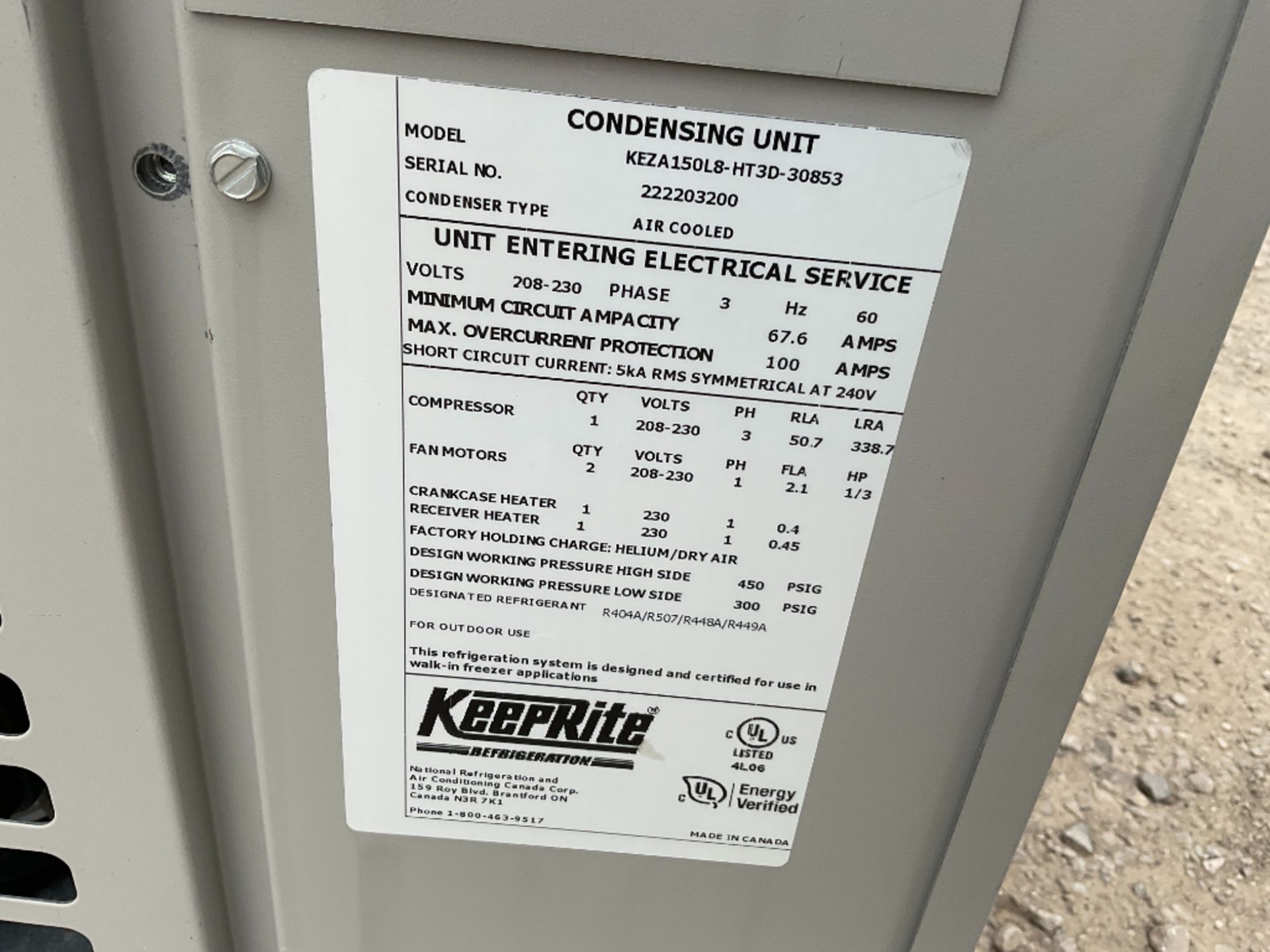 Keeprite Condensing Unit - Image 2 of 6