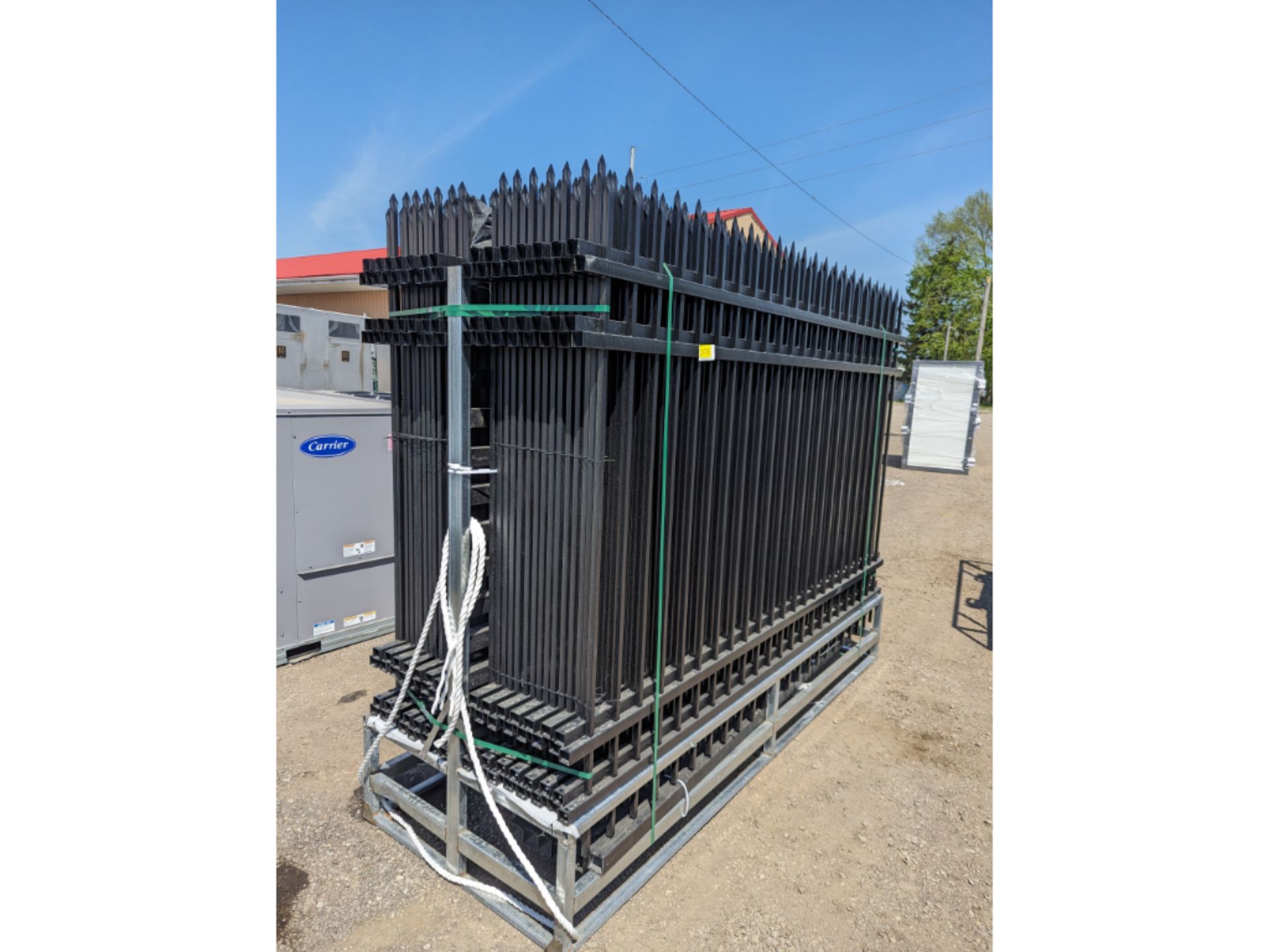 300' Galvanized Steel Fence w/ Posts - Image 3 of 6