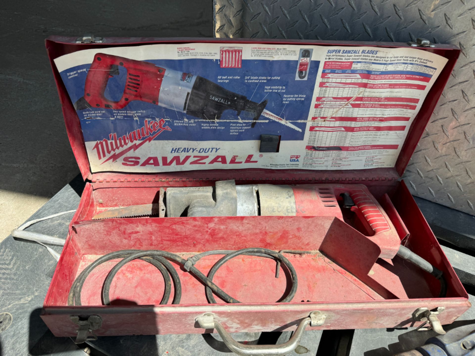 Milwaukee Sawzall & Drillmaster Drill - Image 2 of 3