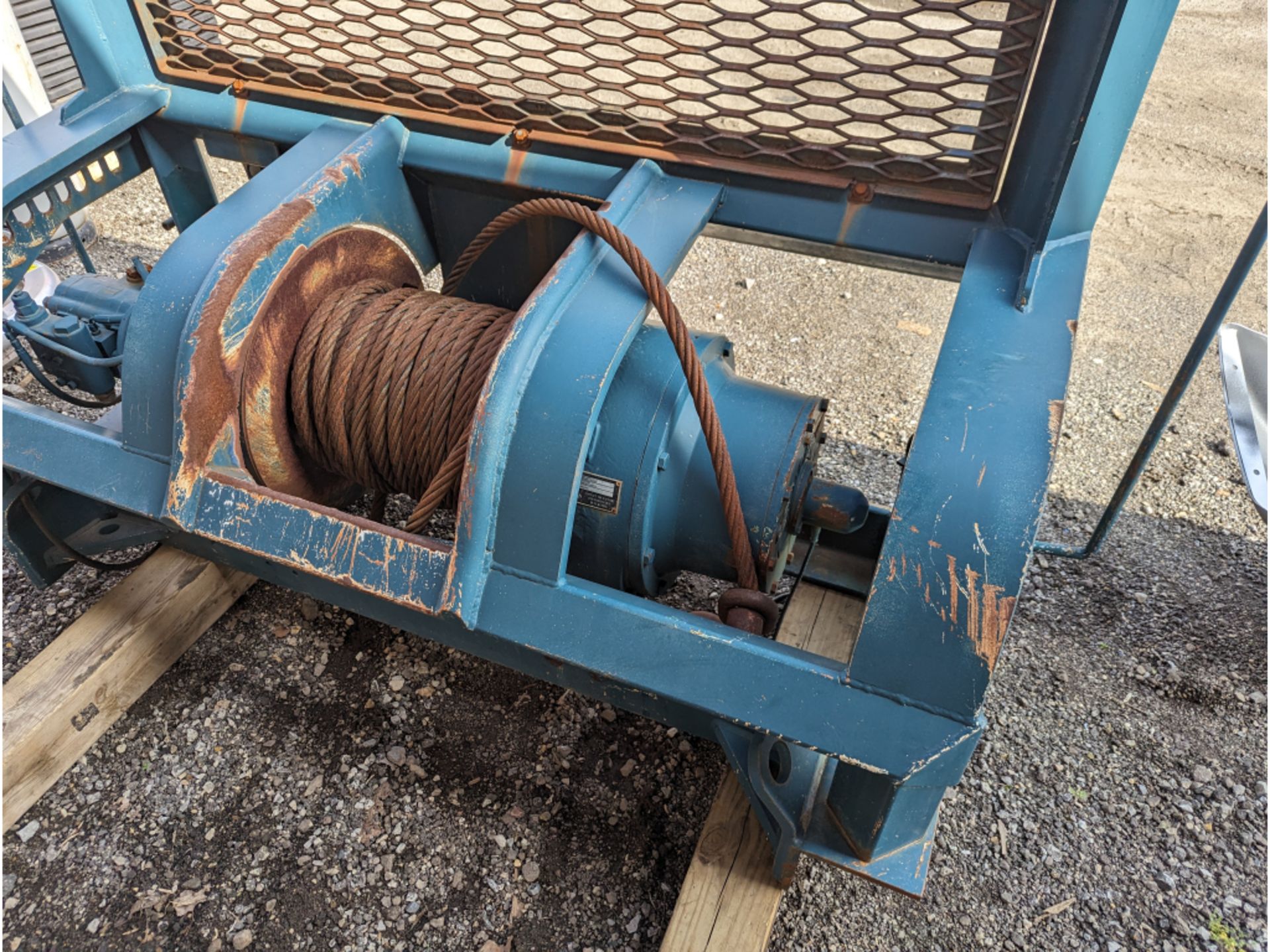 Tulsa Ruffnek Winch Cable Heavy Duty Towing Gear 80,000 lbs RN80P 1" cable Surplus Used Take off - Bild 4 aus 6