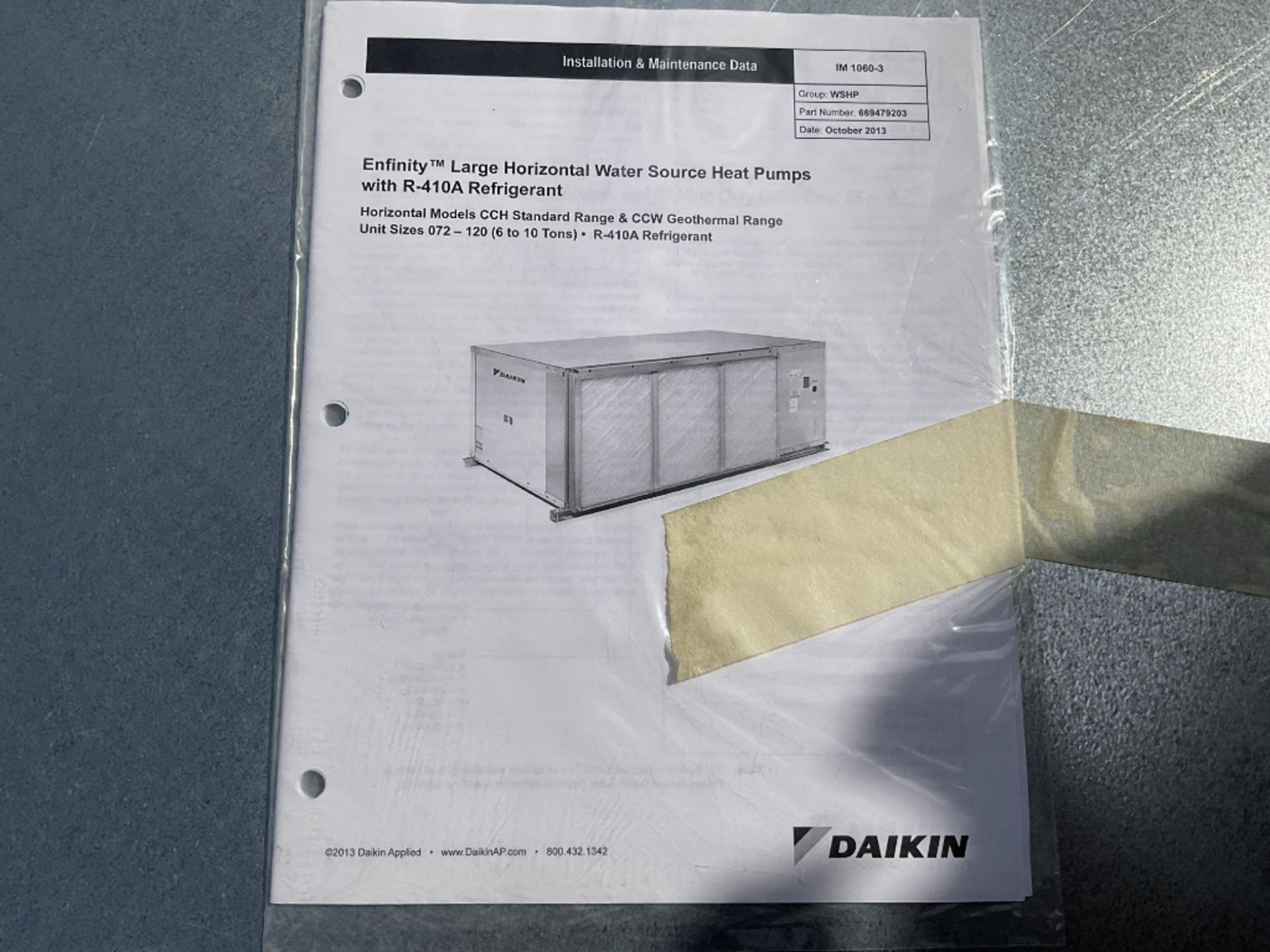 Daikon Horizantal Heat Pump R410A - Image 4 of 8