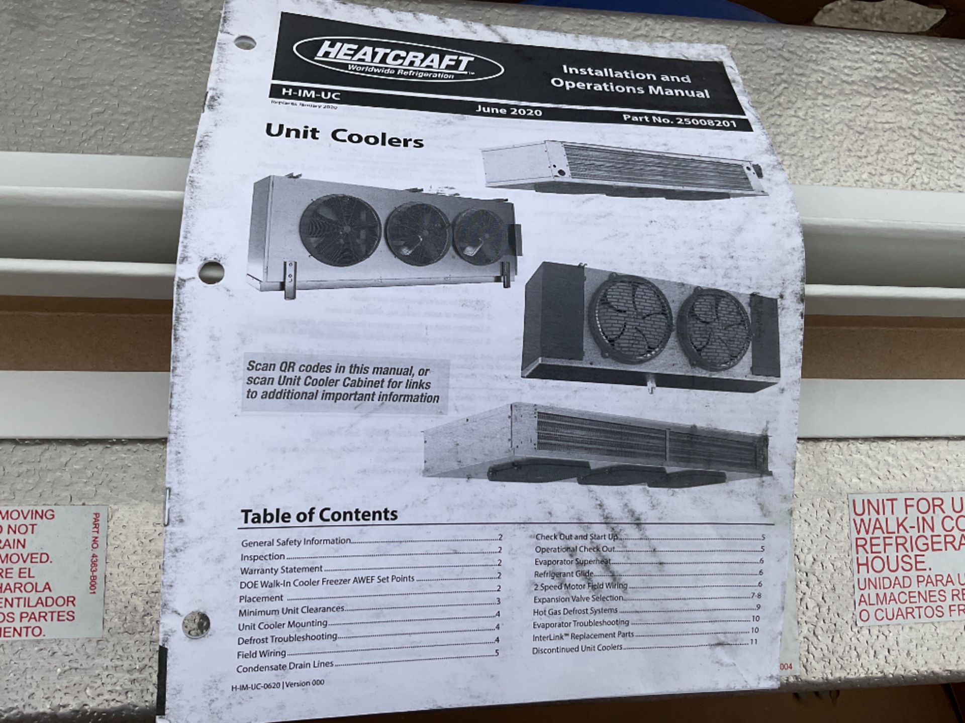 Heatcraft Bohn H-IM-UC Unit Cooler - Image 3 of 5