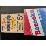 "2 Retro Vintage Signs" Moon Pie & Bazooka Bubble Gum