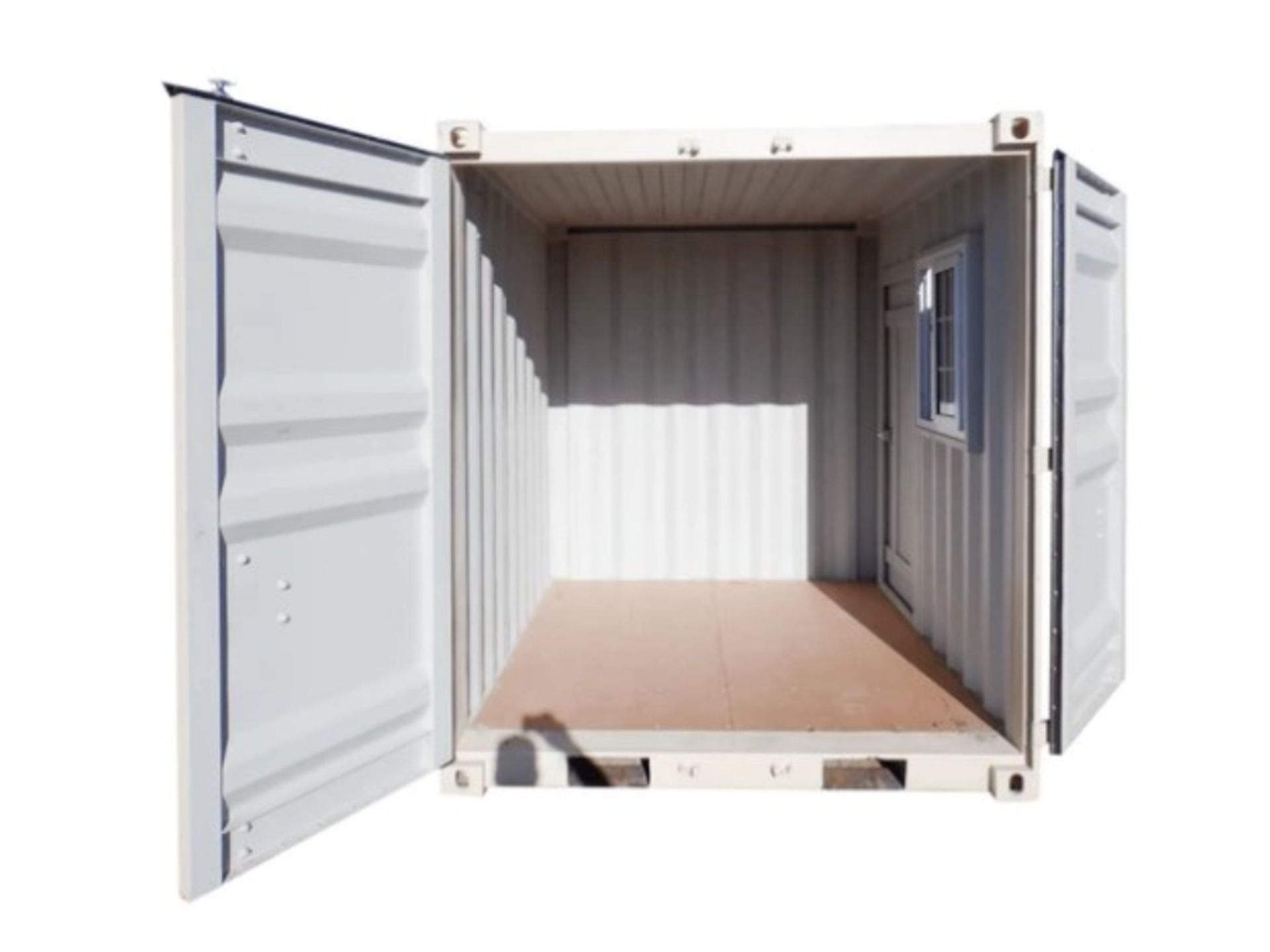 8' Container w/ Side Window - Image 4 of 8