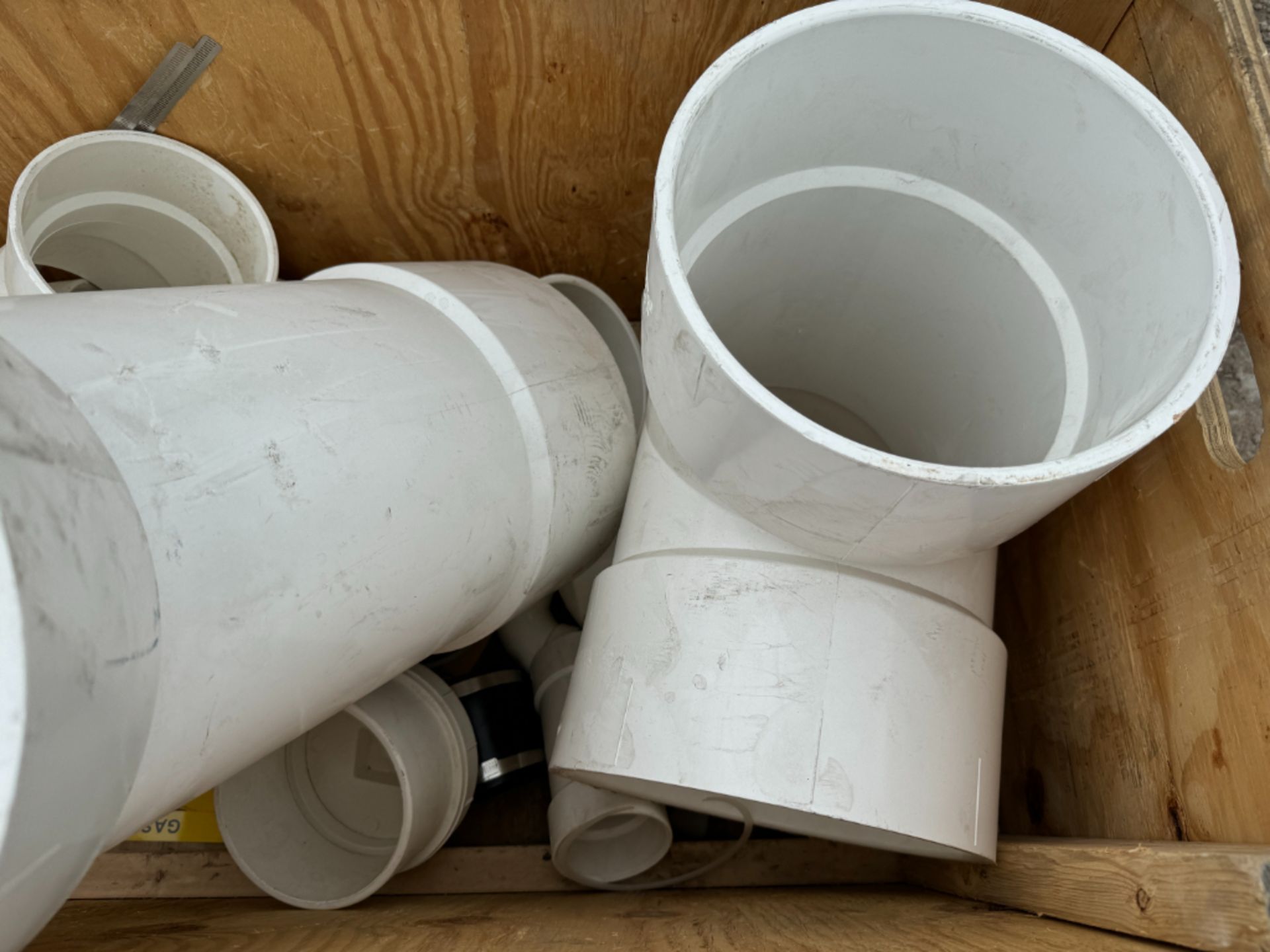 Assorted Large PVC Fittings, - Image 2 of 5