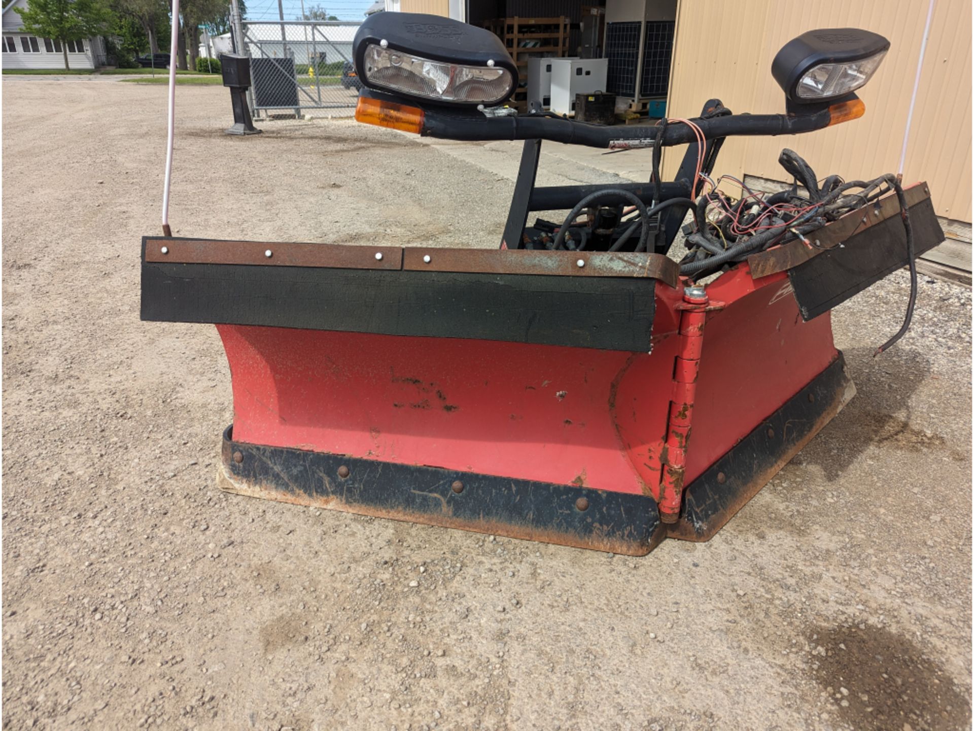 Boss 8'2" Power V Snow Plow, RT3