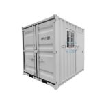 9' Container w/ Side Window