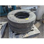 2 Bridgestone 11R22.5 Tires