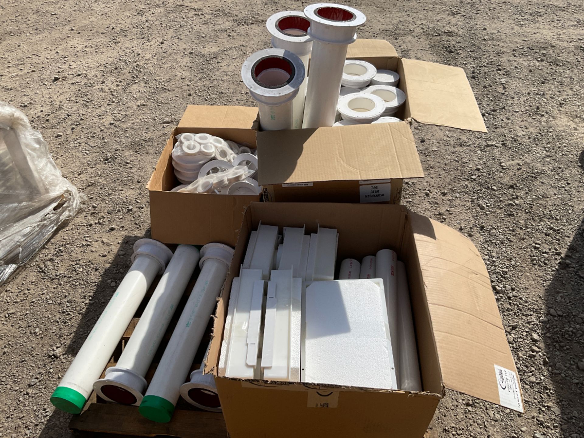 Assorted PVC Plumbing Parts