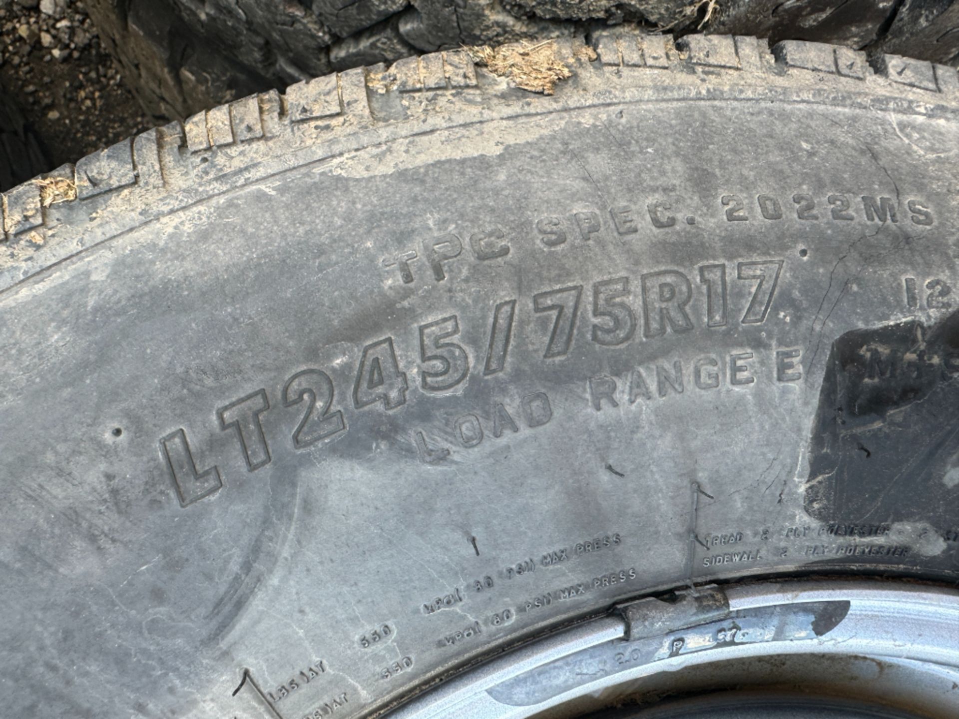 2 Firestone Transforce HT LT245/75R17 Tires - Image 3 of 3