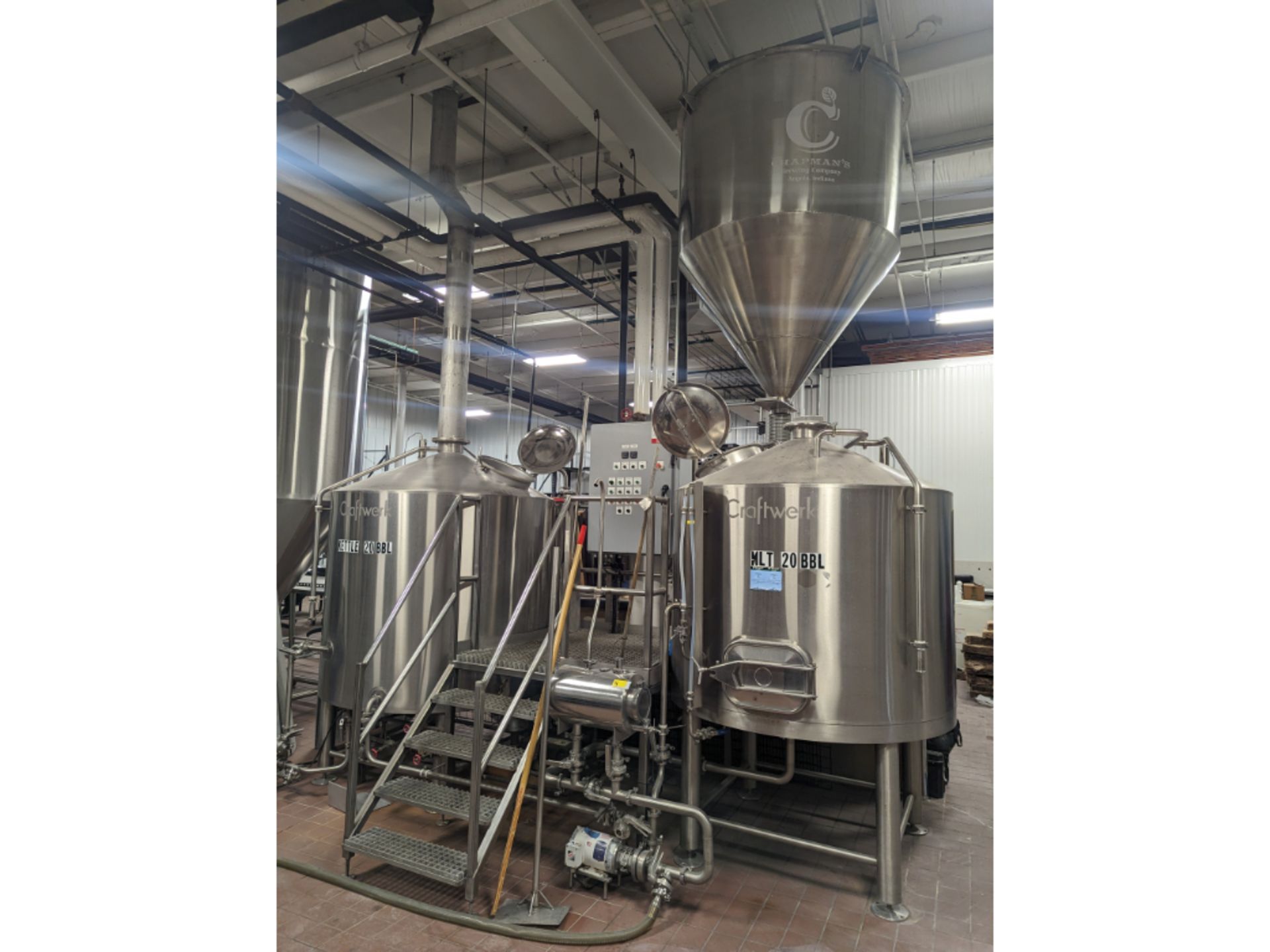 Craftwerk 20 Barrel Steam Fired Brewhouse